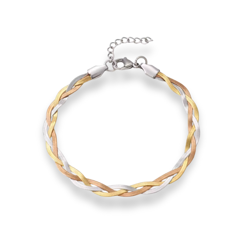 Éclat Tressé Bracelet