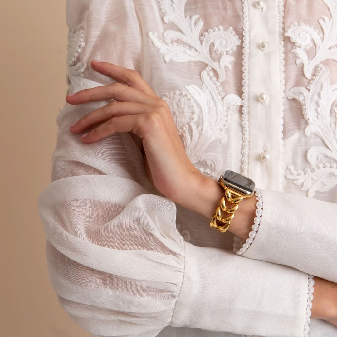 Apple Watch bandje RVS Staal – Eterna